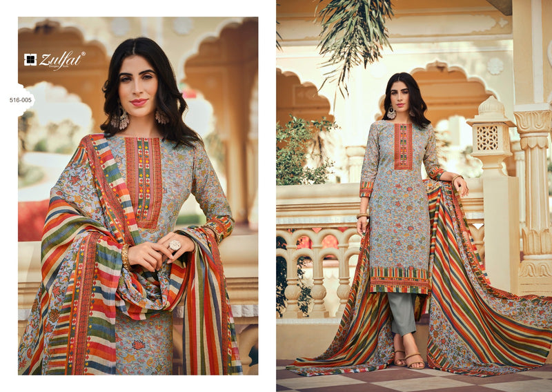 Zulfat Designer Suits Meera Cotton Fancy Designer Print Salwar Suits