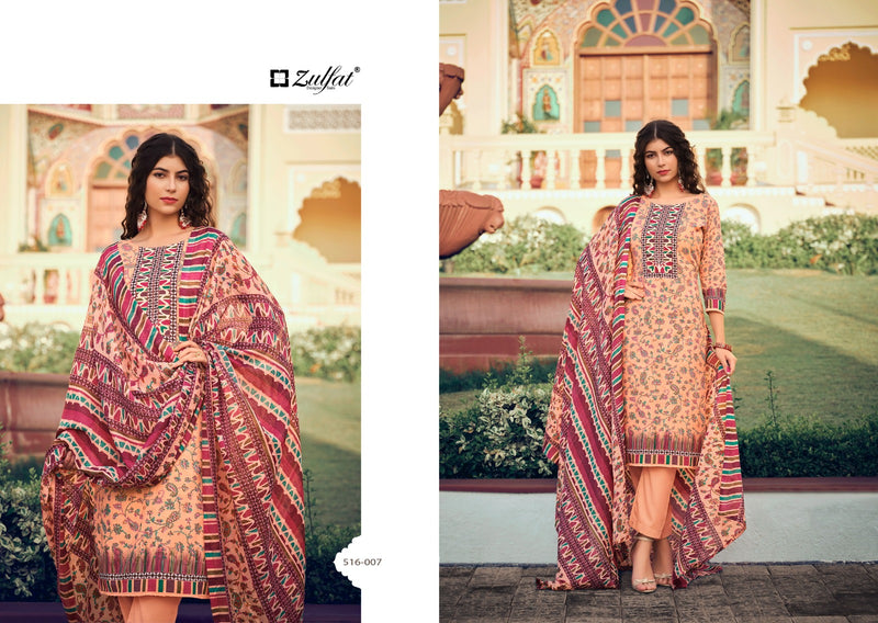 Zulfat Designer Suits Meera Cotton Fancy Designer Print Salwar Suits