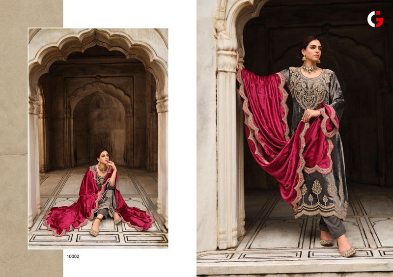 Deepsy Suits Gull Jee Mehfil E Ishq Velvet With Embroidery Work Suits Collection