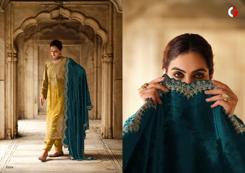 Deepsy Suits Gull Jee Mehfil E Ishq Velvet With Embroidery Work Suits Collection