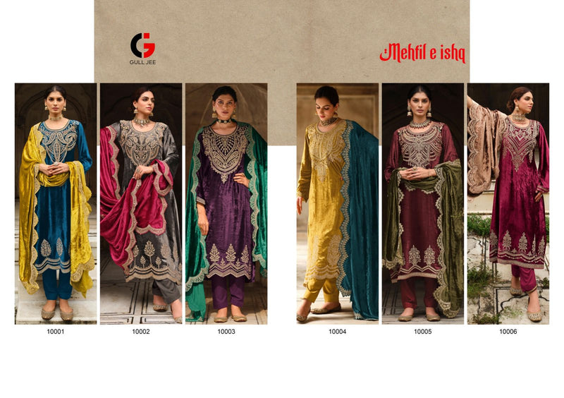Deepsy Suits Gull Jee Mehfil E Ishq Velvet With Embroidery Work Suits Collection