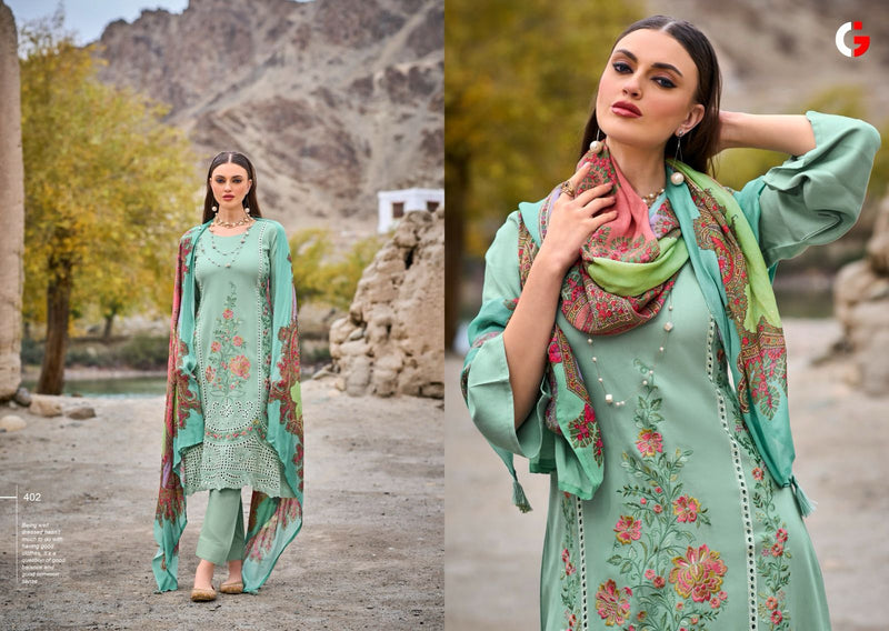 Deepsy Suits Mehtaab Pashmina With Heavy Embroidery Designer Winter Wear Suit