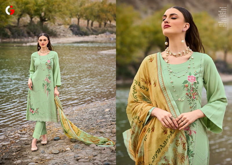 Deepsy Suits Mehtaab Pashmina With Heavy Embroidery Designer Winter Wear Suit