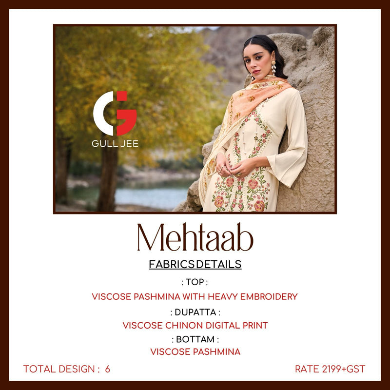 Deepsy Suits Mehtaab Pashmina With Heavy Embroidery Designer Winter Wear Suit