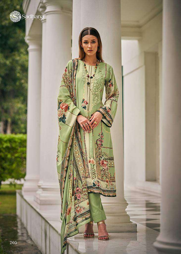 Sadhana Fashion Mehtaab Vol 5 Pashmina Digital Printed Fancy Work Salwar Kameez
