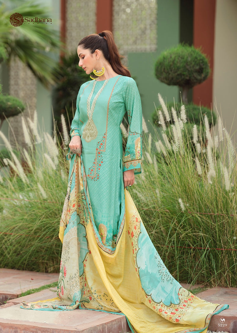 Sadhana Fashion Mehtab Vol 3 Jam Cotton Digital Print With Fancy Work Salwar Suits