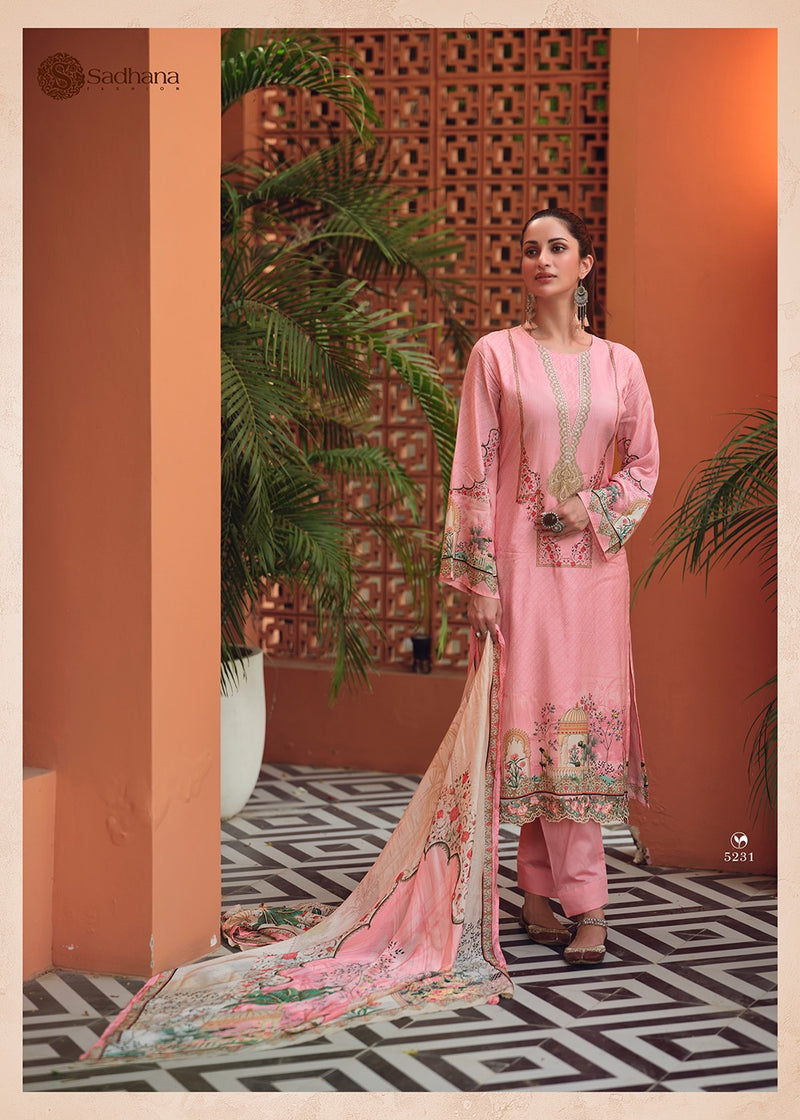 Sadhana Fashion Mehtab Vol 3 Jam Cotton Digital Print With Fancy Work Salwar Suits