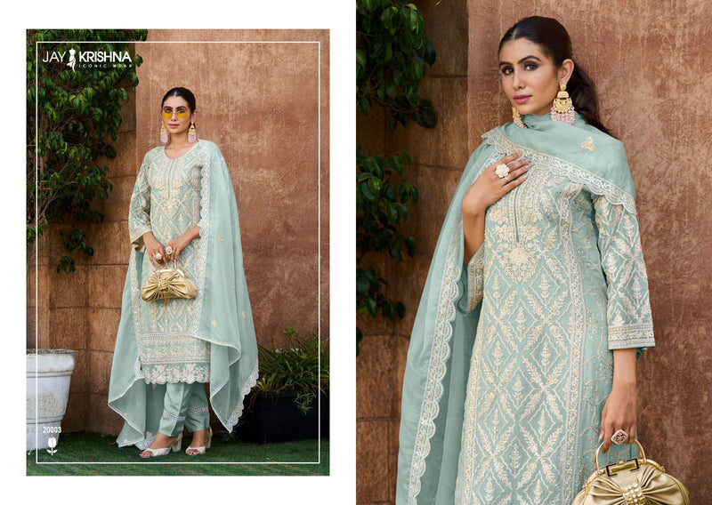 Your Choice Messi Vol 2 Organza Heavy Designer Ready Made Party Wear Suits
