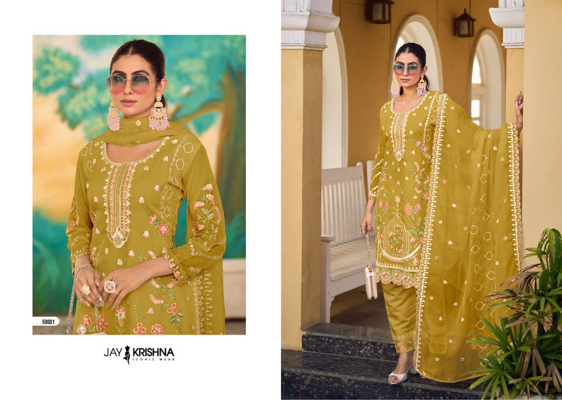 Your Choice Messi Vol 5 Organza Beautiful Designer Ready Made Party Wear Suits