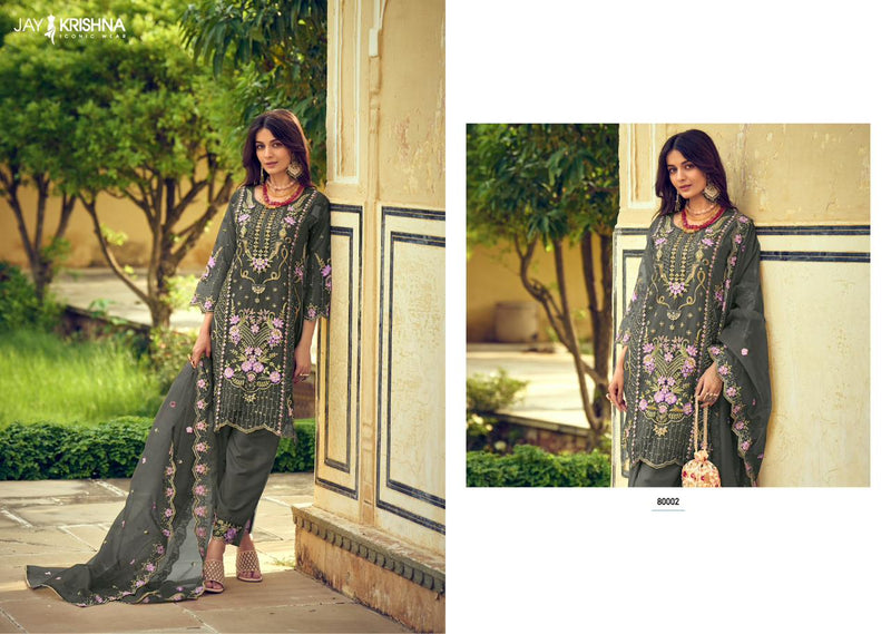 Your Choice Messi Vol 8 Organza With Beautiful Embroidery Designer Ready Made Suits