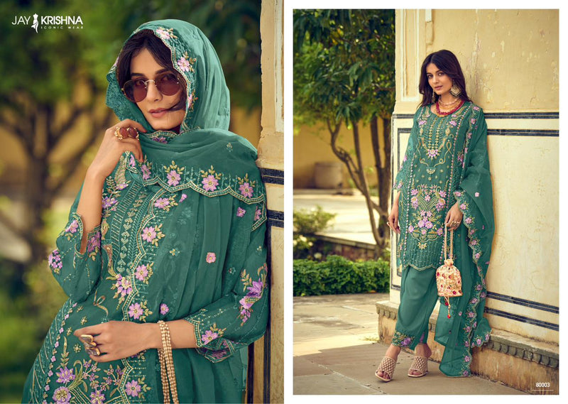 Your Choice Messi Vol 8 Organza With Beautiful Embroidery Designer Ready Made Suits