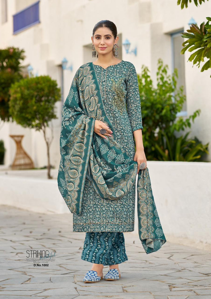 Roli Moli Creation Mirah Pashmina Swarovski Diamond Work Casual Salwar Suit