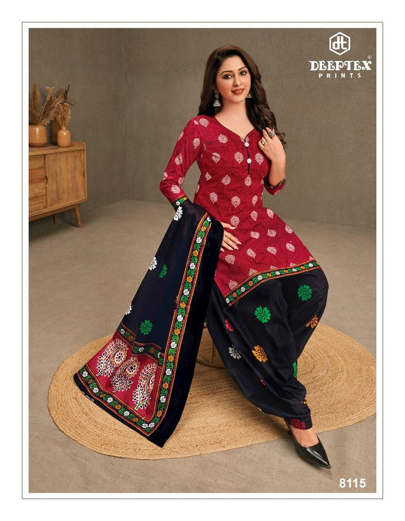 Deeptex Prints Miss India Vol 81 Cotton Printed Regular Wear Salwar Suit Collection