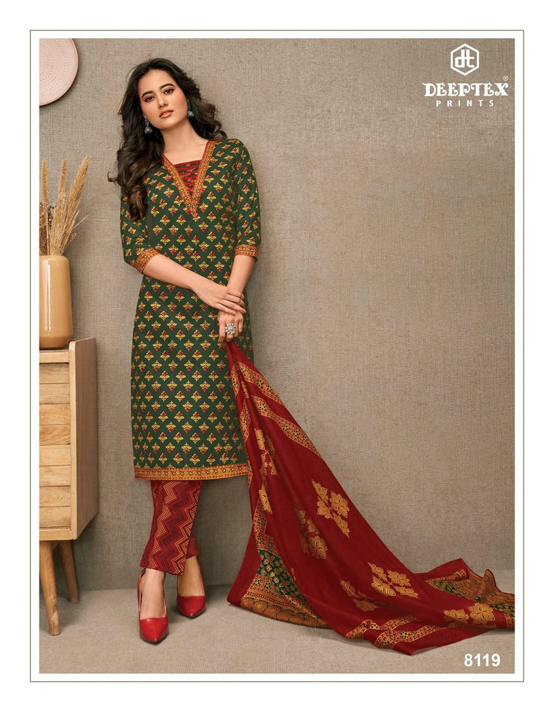 Deeptex Prints Miss India Vol 81 Cotton Printed Regular Wear Salwar Suit Collection