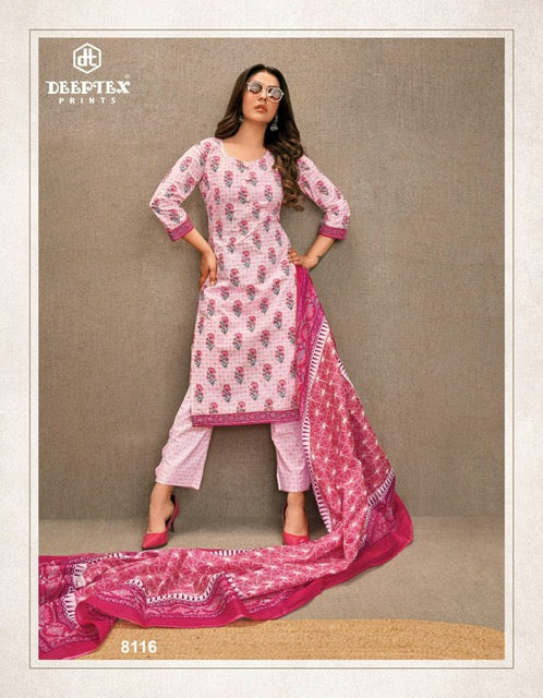 Deeptex Prints Miss India Vol 81 Cotton Printed Regular Wear Salwar Suit Collection