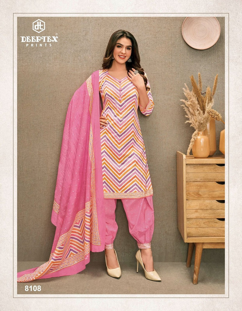 Deeptex Prints Miss India Vol 81 Cotton Printed Regular Wear Salwar Suit Collection