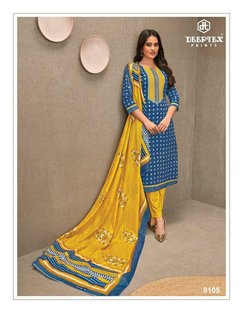 Deeptex Prints Miss India Vol 81 Cotton Printed Regular Wear Salwar Suit Collection