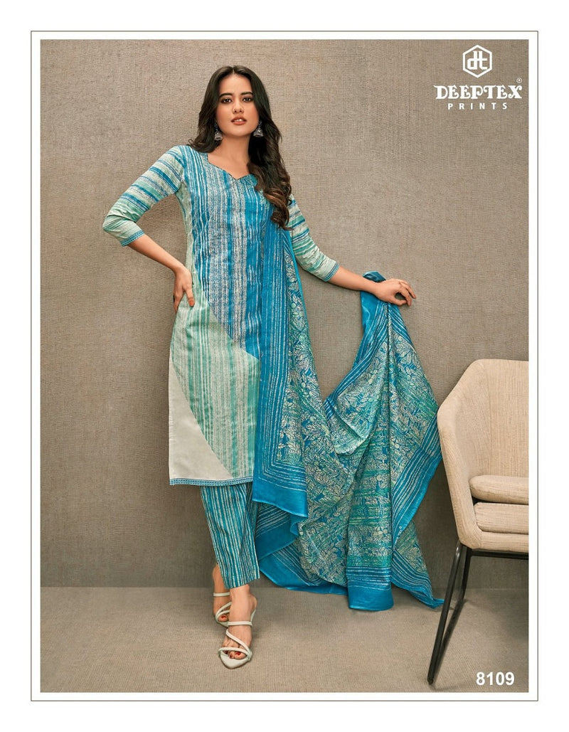 Deeptex Prints Miss India Vol 81 Cotton Printed Regular Wear Salwar Suit Collection