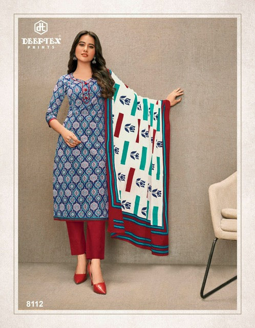 Deeptex Prints Miss India Vol 81 Cotton Printed Regular Wear Salwar Suit Collection