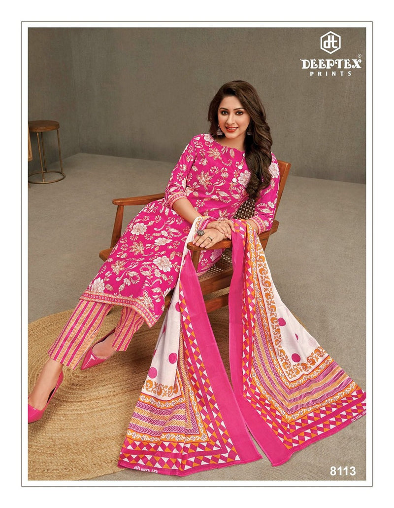 Deeptex Prints Miss India Vol 81 Cotton Printed Regular Wear Salwar Suit Collection