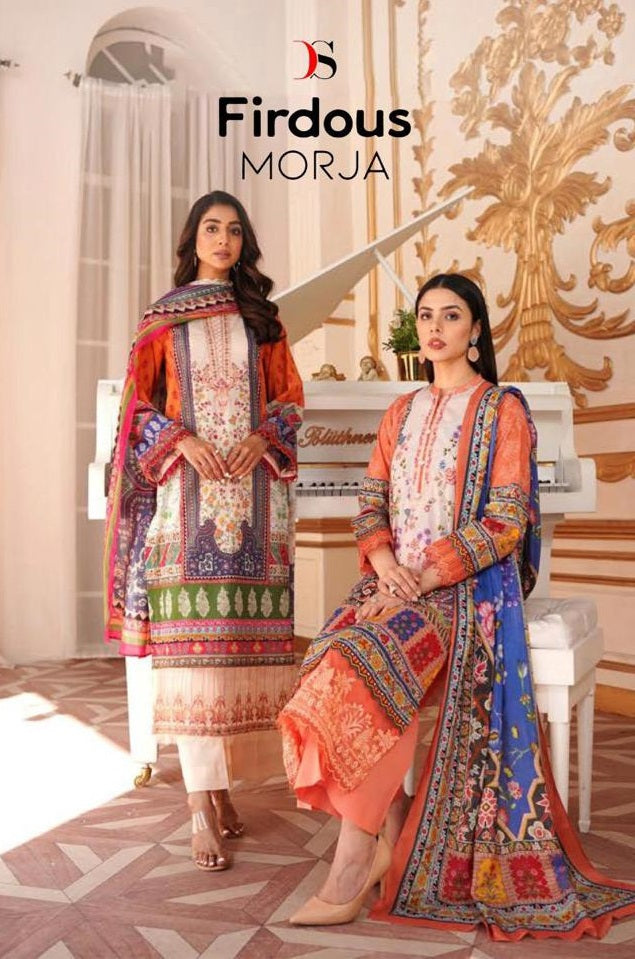 Deepsy Suits Morja Cotton Print With Embroidery Salwar Kameez
