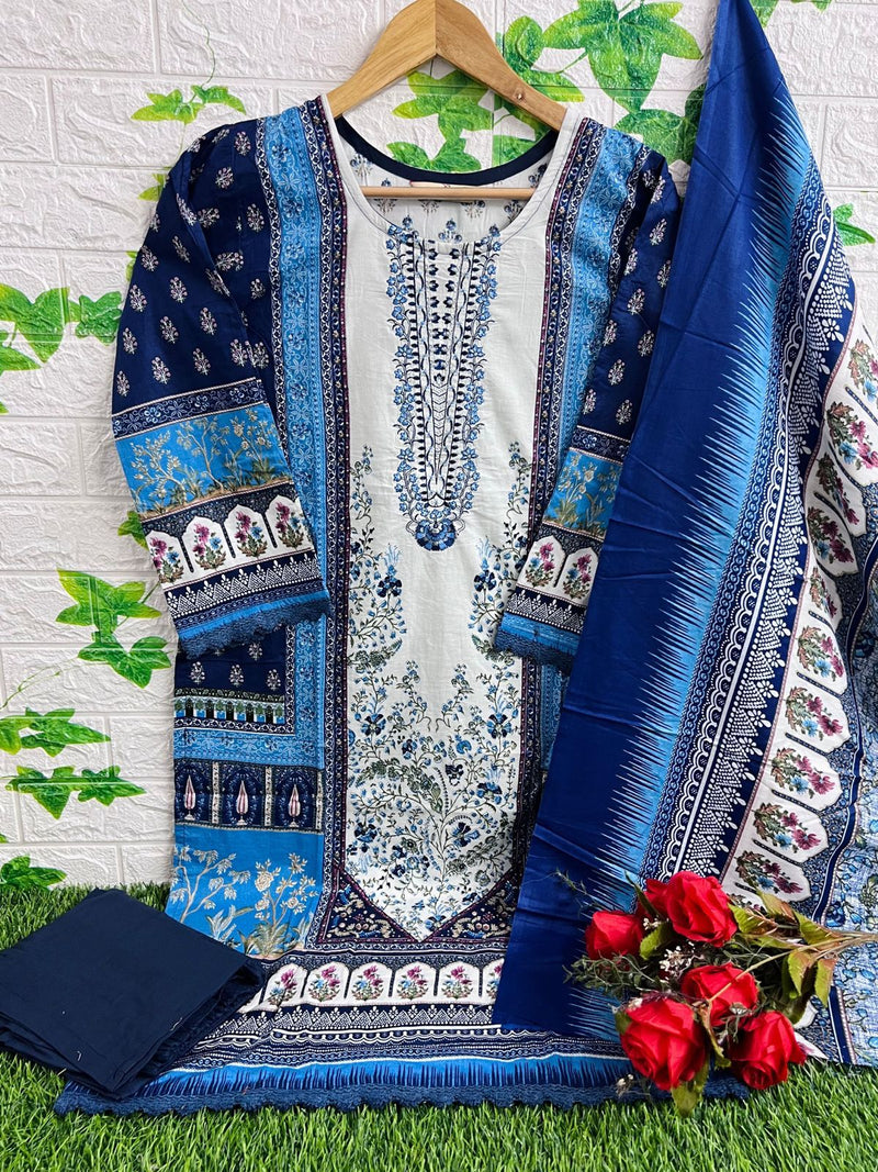 Deepsy Suits Firdous Morja Ready Made Lawn Collection Cotton Print With Embroidery Designer Suits