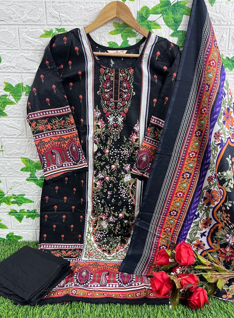 Deepsy Suits Firdous Morja Ready Made Lawn Collection Cotton Print With Embroidery Designer Suits