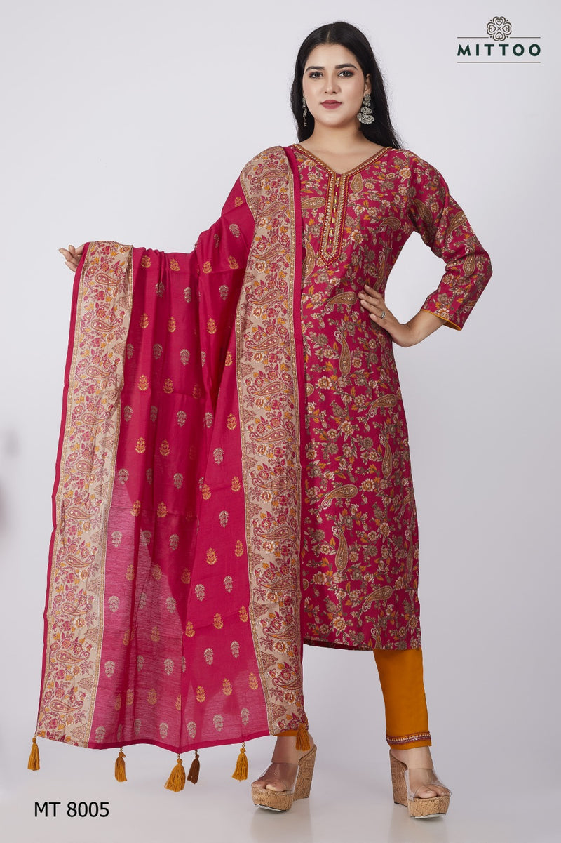 Mittoo Pick & Choose Collection Rayon Fancy Readymade Kurti Collection