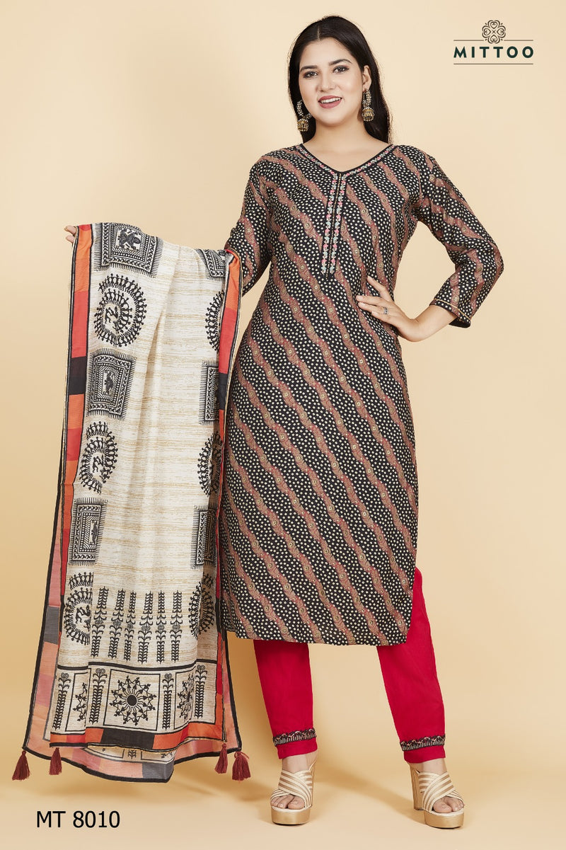 Mittoo Pick & Choose Collection Rayon Fancy Readymade Kurti Collection
