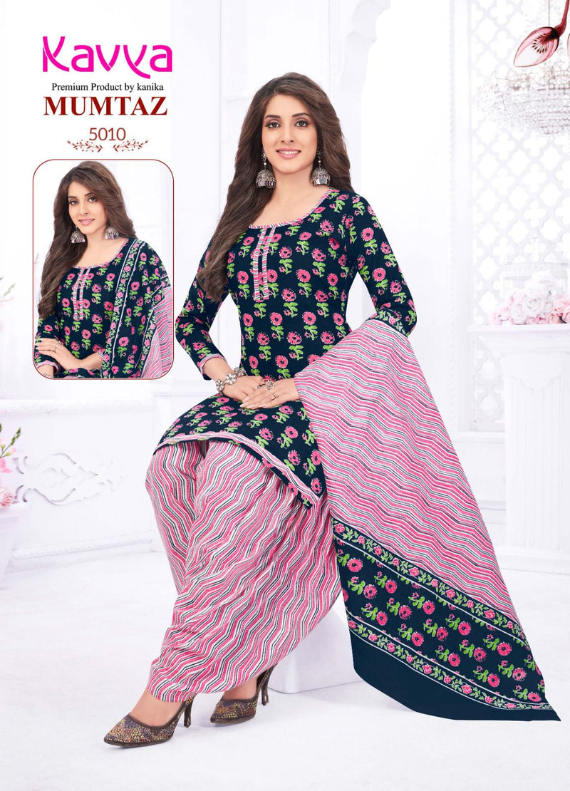 Kavya Mumtaz Vol 5 Cotton Printed Ready Made Patiyala Suits