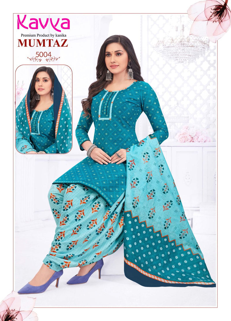 Kavya Mumtaz Vol 5 Cotton Printed Ready Made Patiyala Suits