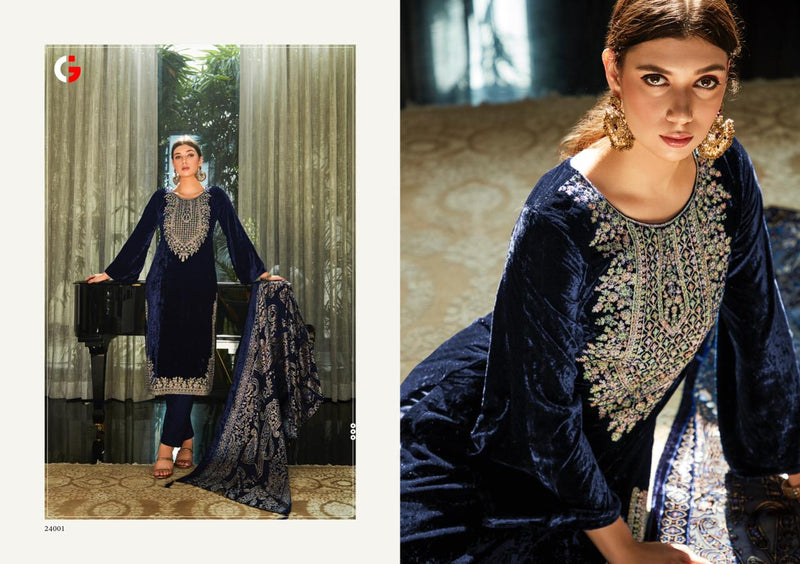 Deepsy Suits Murad Velvet With Heavy Embroidery Work Pakistani Suits