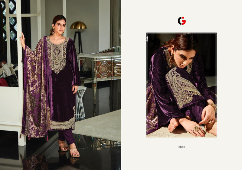 Deepsy Suits Murad Velvet With Heavy Embroidery Work Pakistani Suits