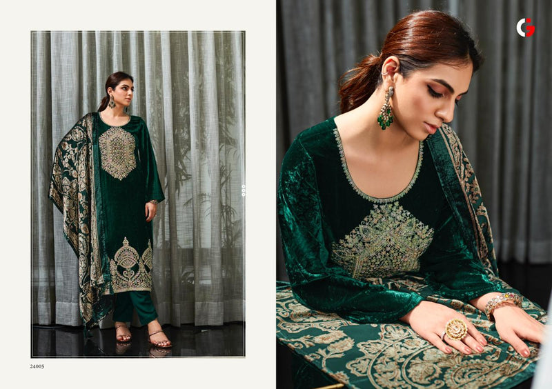 Deepsy Suits Murad Velvet With Heavy Embroidery Work Pakistani Suits