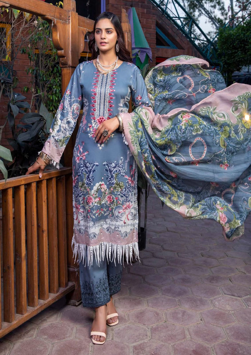 Al Karam Mushq Cotton Dupatta Vol 4 Cambric Cotton Print With Embroidery Suits