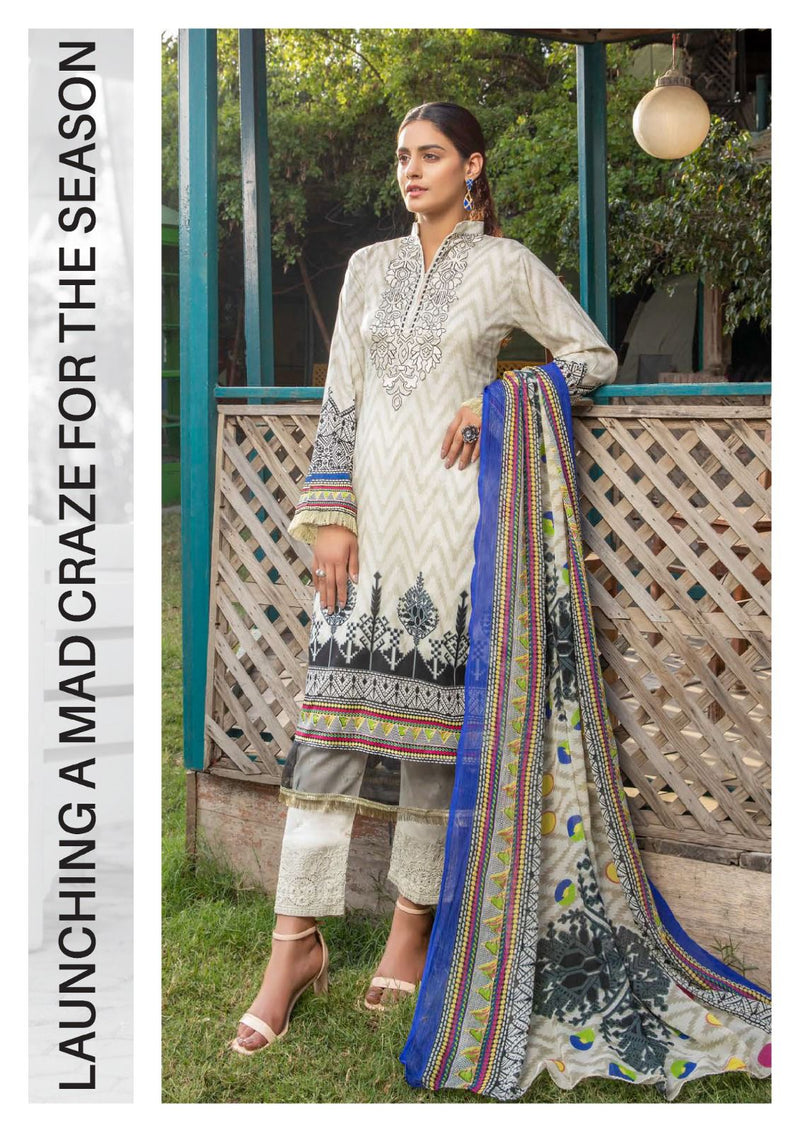 Al Karam Mushq Cotton Dupatta Vol 4 Cambric Cotton Print With Embroidery Suits