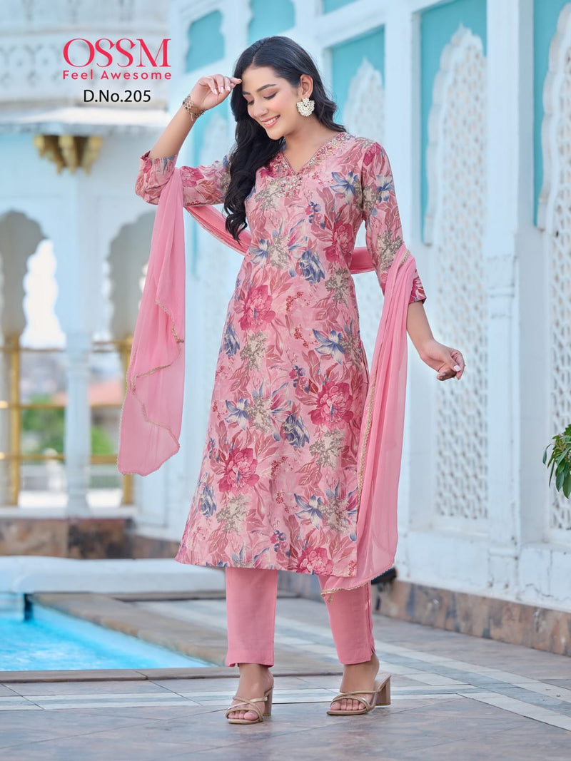 Ossm Muskan Vol 2 Modal With Sequence Embroiderywork Kurti Collection