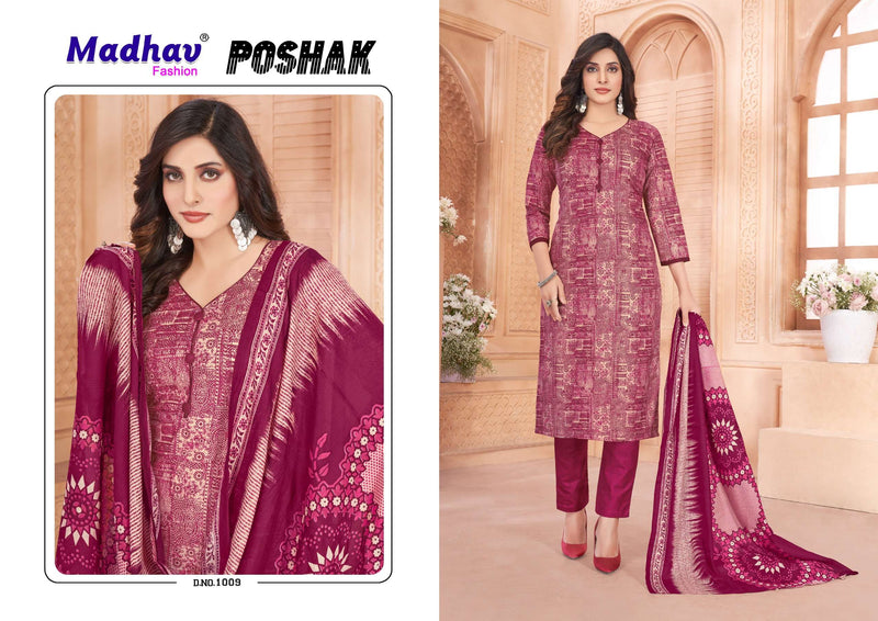 Madhav Fashion Poshak Vol 1 Cotton Printed Fancy Daily Wear Suit