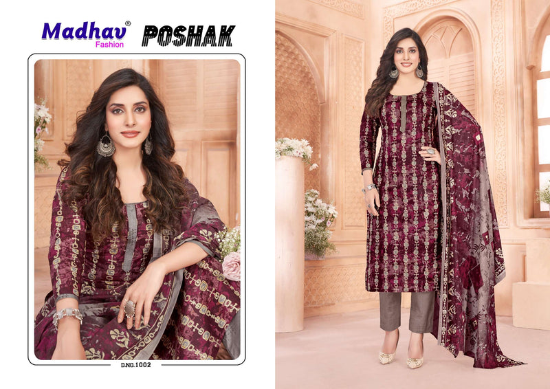 Madhav Fashion Poshak Vol 1 Cotton Printed Fancy Daily Wear Suit