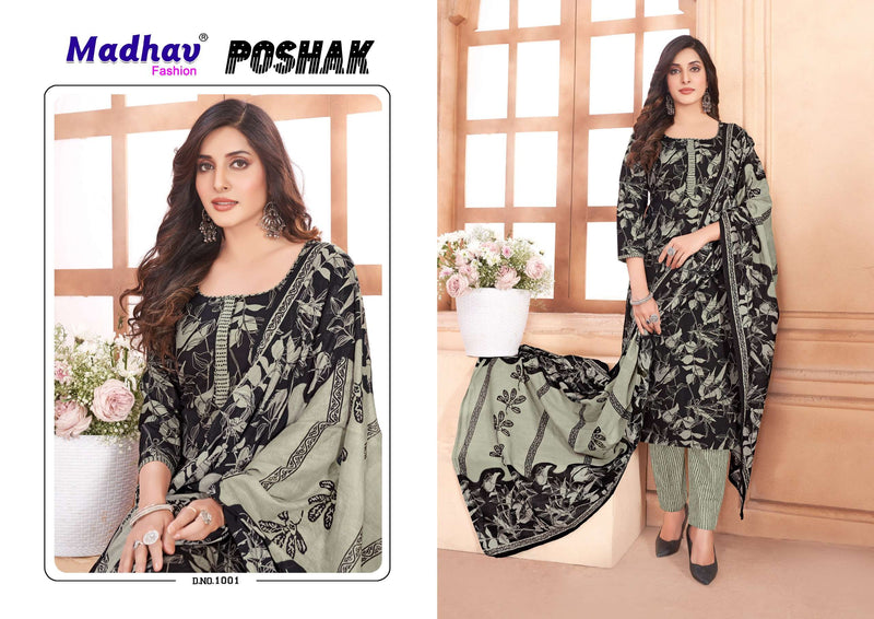 Madhav Fashion Poshak Vol 1 Cotton Printed Fancy Daily Wear Suit