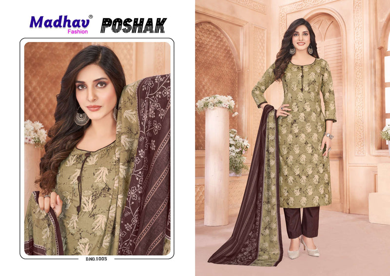 Madhav Fashion Poshak Vol 1 Cotton Printed Fancy Daily Wear Suit