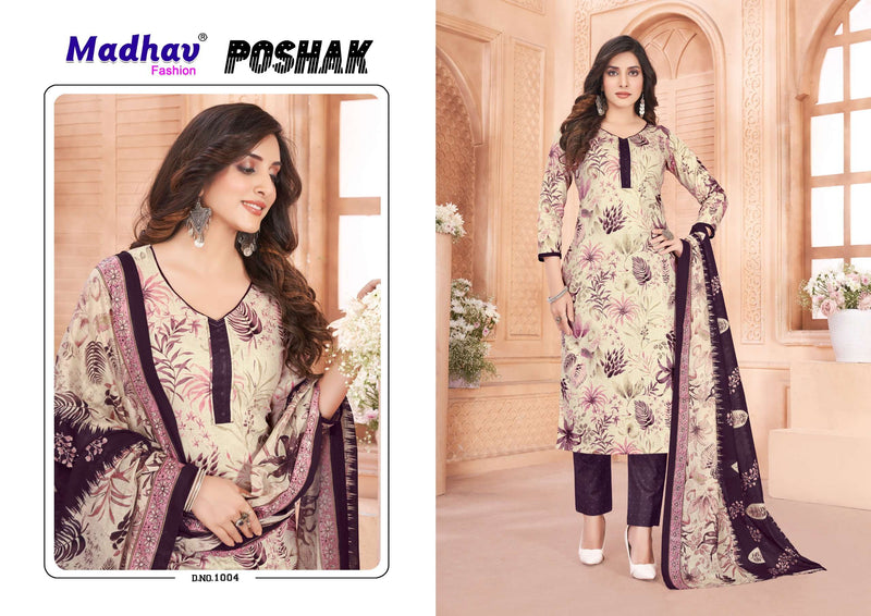 Madhav Fashion Poshak Vol 1 Cotton Printed Fancy Daily Wear Suit