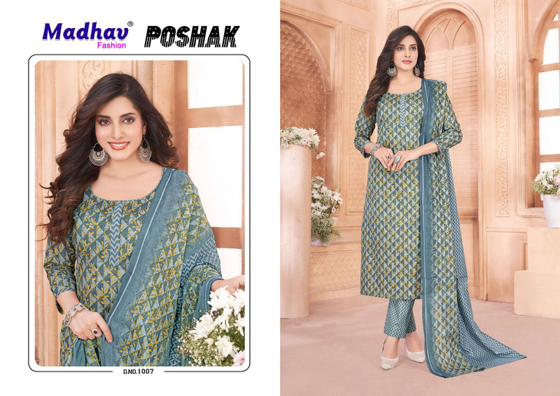 Madhav Fashion Poshak Vol 1 Cotton Printed Fancy Daily Wear Suit