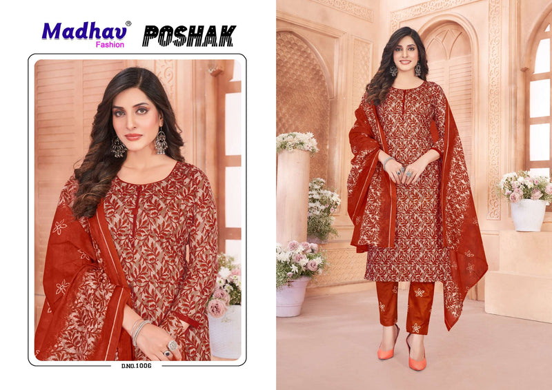 Madhav Fashion Poshak Vol 1 Cotton Printed Fancy Daily Wear Suit