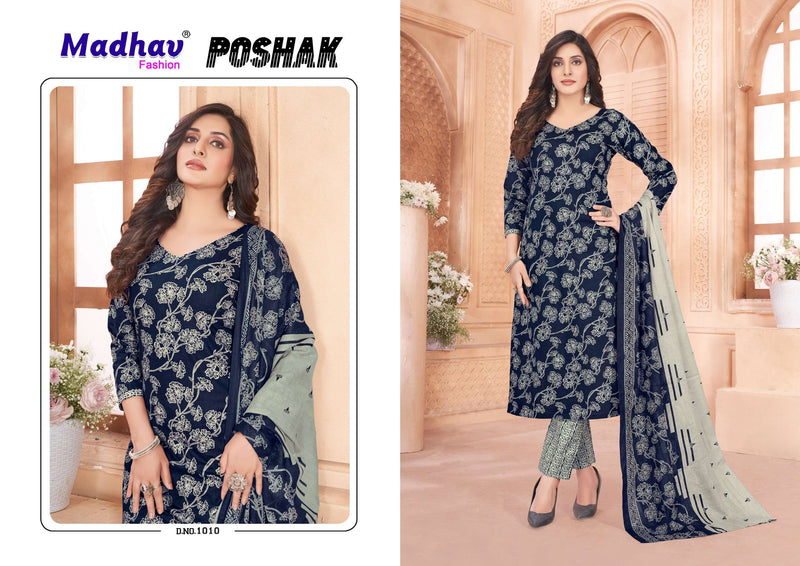 Madhav Fashion Poshak Vol 1 Cotton Printed Fancy Daily Wear Suit
