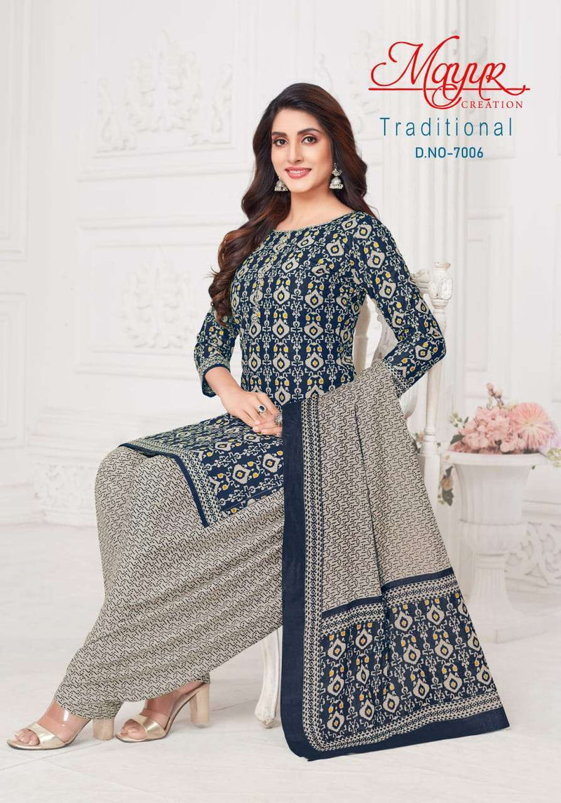 Mayur Creation Traditional Vol 7 Pure Cotton Casual Wear Salwar Suit