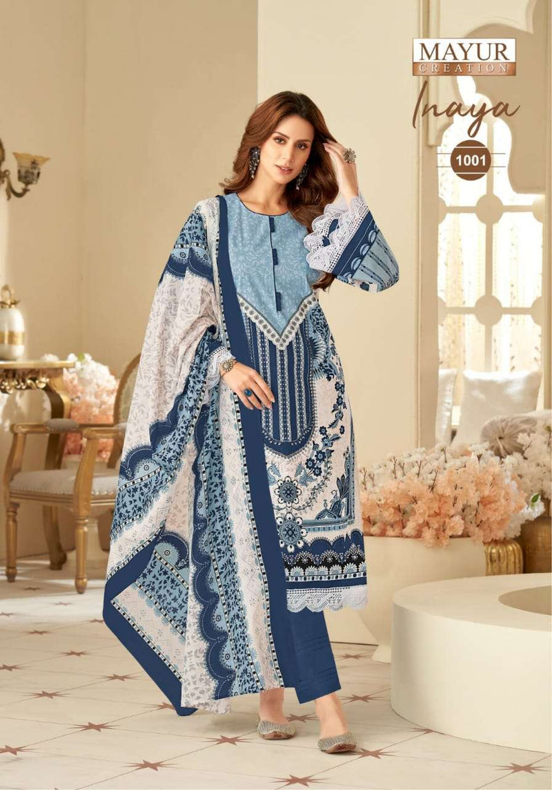 Mayur Creation Inaya Vol 1 Pure Cotton Digital Printed Salwar Suit