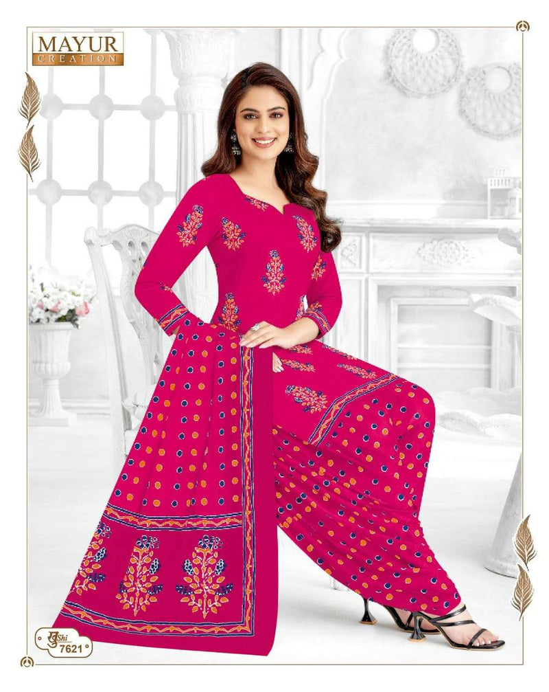 Mayur Creation Khushi Vol 6 Pure Cotton Printed Casual Wear Salwar Suit