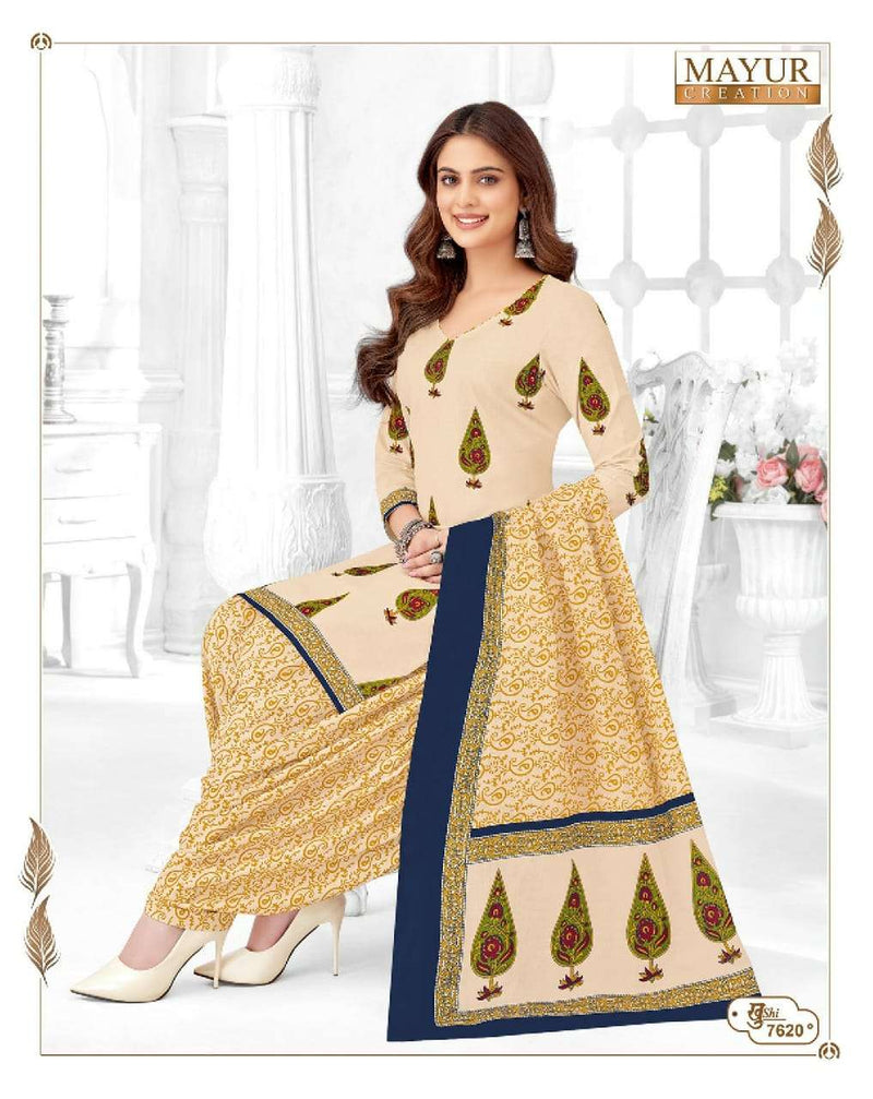 Mayur Creation Khushi Vol 6 Pure Cotton Printed Casual Wear Salwar Suit