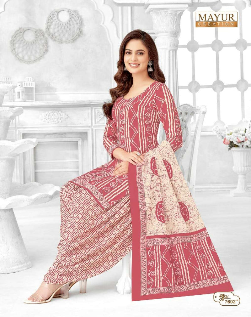 Mayur Creation Khushi Vol 6 Pure Cotton Printed Casual Wear Salwar Suit